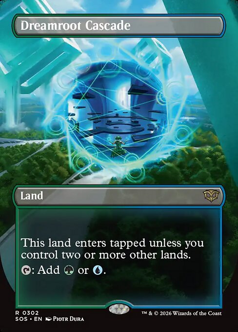 Dreamroot Cascade (Borderless) - Secrets of Strixhaven - R - 302