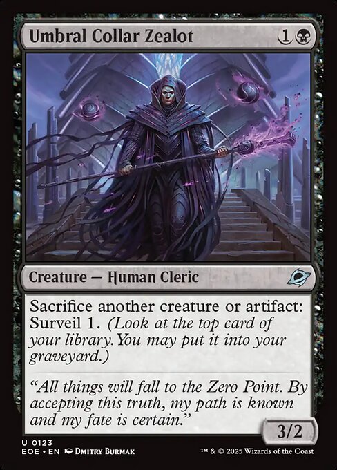 Umbral Collar Zealot - Edge of Eternities - U - 123