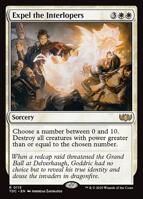 Expel the Interlopers - Commander: Tarkir: Dragonstorm - R - 115