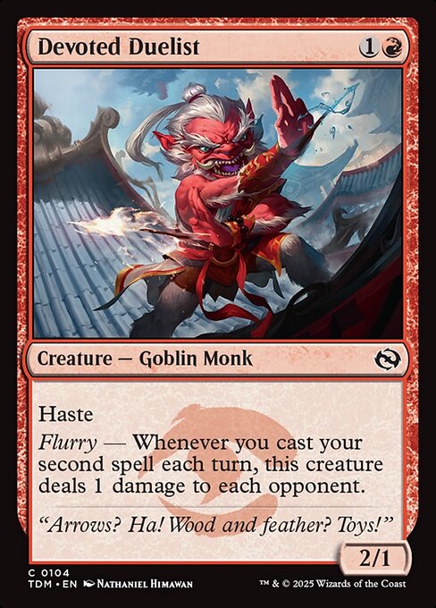 Devoted Duelist - Tarkir: Dragonstorm - C - 104