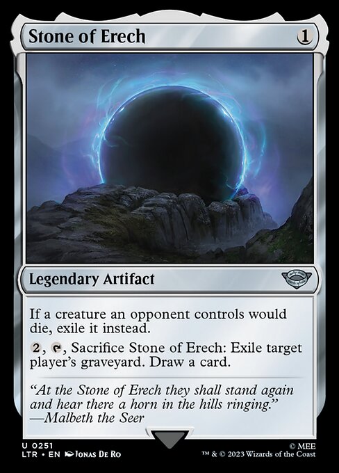 Stone of Erech - Universes Beyond: The Lord of the Rings: Tales of Middle-earth - U - 251