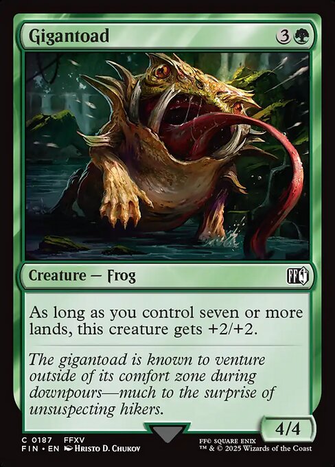 Gigantoad - FINAL FANTASY - C - 187