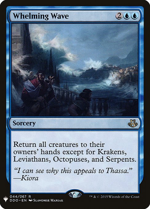 Whelming Wave - The List Reprints - R - 044/067