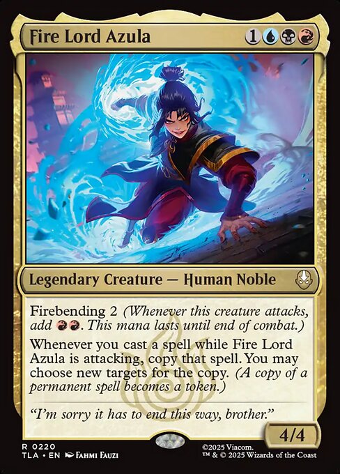 Fire Lord Azula - Avatar: The Last Airbender - R - 220