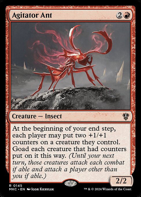 Agitator Ant - Commander: Murders at Karlov Manor - R - 145