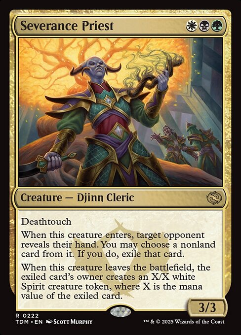 Severance Priest - Tarkir: Dragonstorm - R - 222