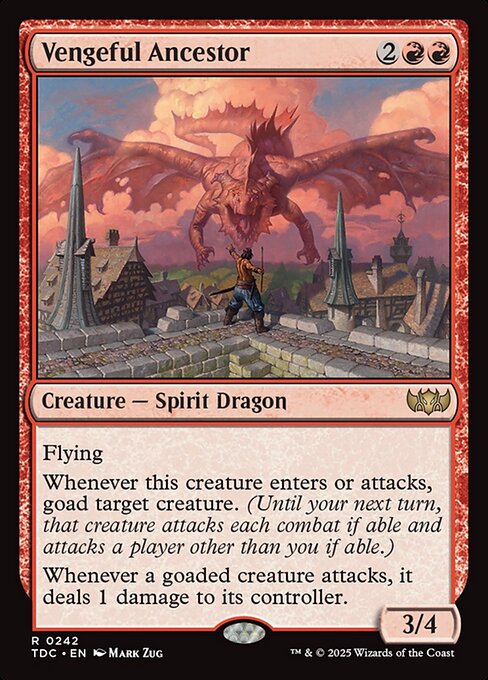 Vengeful Ancestor - Commander: Tarkir: Dragonstorm - R - 242