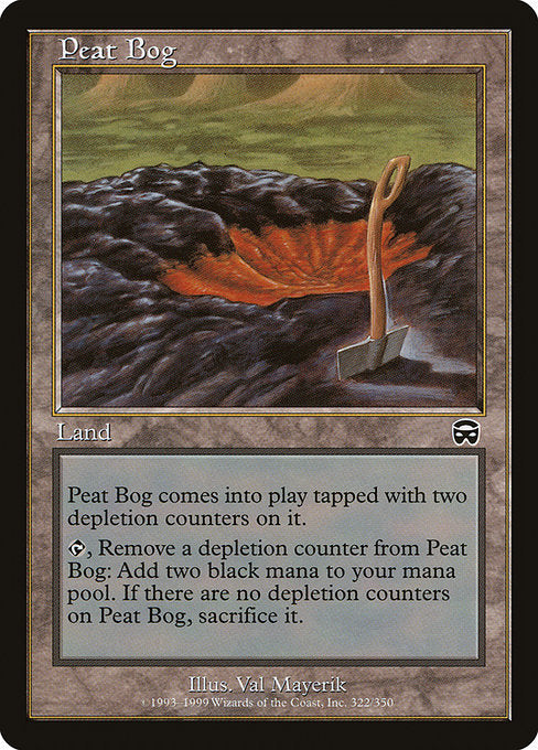 Peat Bog - Mercadian Masques - C - 322