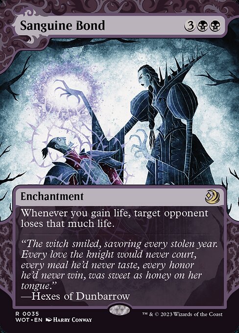 Sanguine Bond - Wilds of Eldraine: Enchanting Tales - R - 35