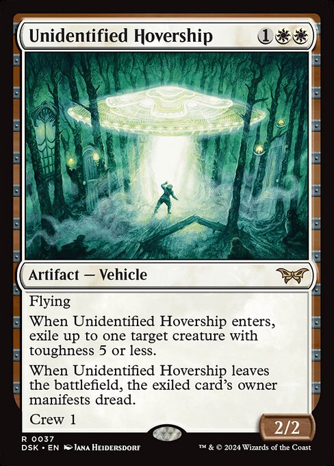 Unidentified Hovership - Duskmourn: House of Horror - R - 37