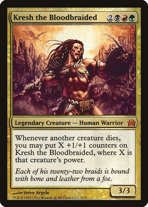 Kresh the Bloodbraided - From the Vault: Legends - P - 5