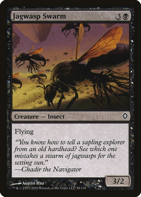 Jagwasp Swarm - Worldwake - C - 58