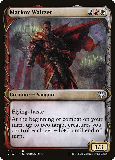 Markov Waltzer (Showcase) - Innistrad: Crimson Vow - U - 313