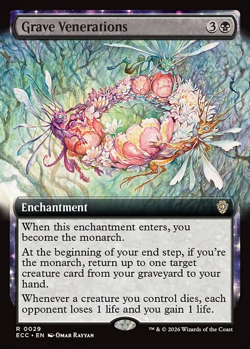 Grave Venerations (Extended Art) - Commander: Lorwyn Eclipsed - R - 29