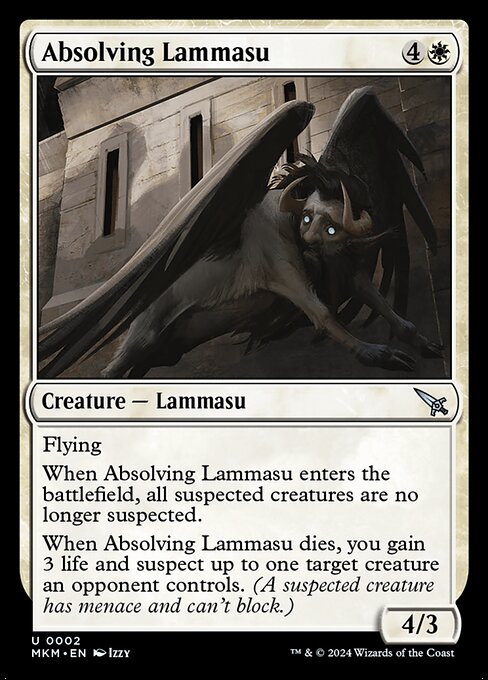 Absolving Lammasu - Murders at Karlov Manor - U - 2