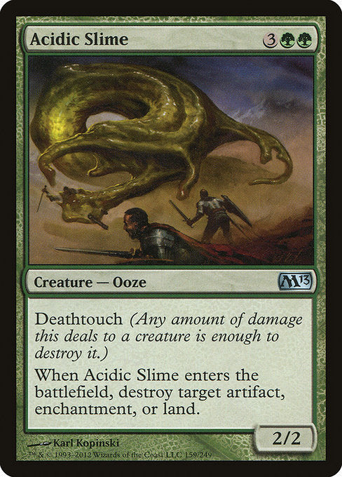 Acidic Slime - Magic 2013 (M13) - U - 159
