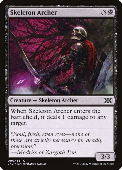 Skeleton Archer - Double Masters 2022 - C - 90