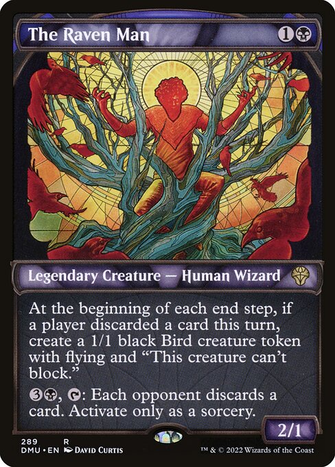 The Raven Man (Showcase) - Dominaria United - R - 289