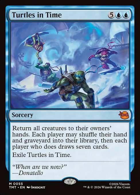 Turtles in Time - Teenage Mutant Ninja Turtles - M - 55