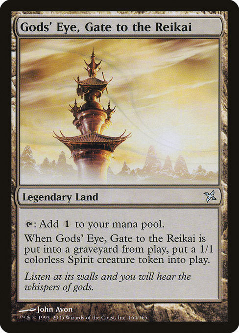 Gods' Eye, Gate to the Reikai - Betrayers of Kamigawa - U - 164
