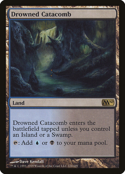 Drowned Catacomb - Magic 2010 (M10) - R - 224