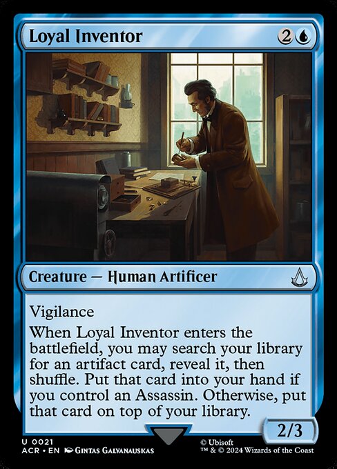 Loyal Inventor - Universes Beyond: Assassin's Creed - U - 21