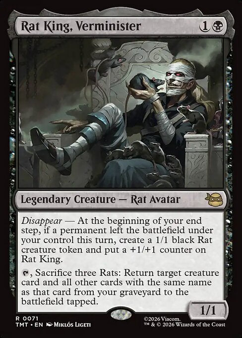 Rat King, Verminister - Teenage Mutant Ninja Turtles - R - 71