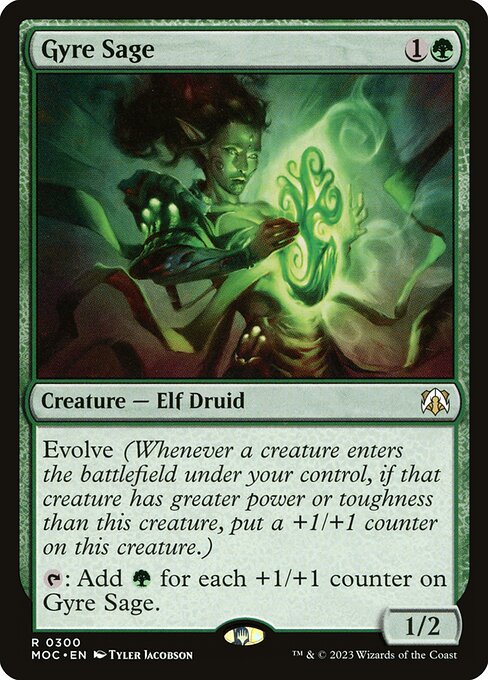 Gyre Sage - Commander: March of the Machine - R - 300