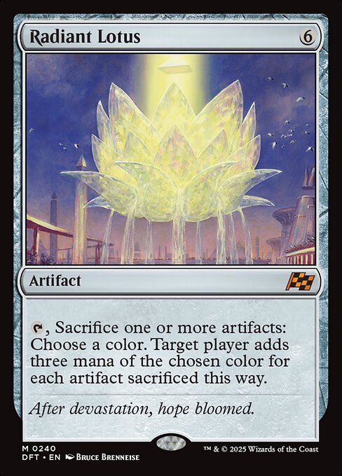 Radiant Lotus - Aetherdrift - M - 240