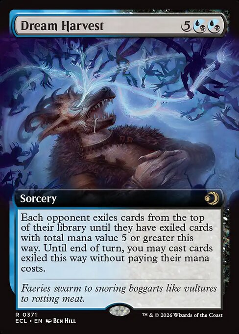 Dream Harvest (Extended Art) - Lorwyn Eclipsed - R - 371
