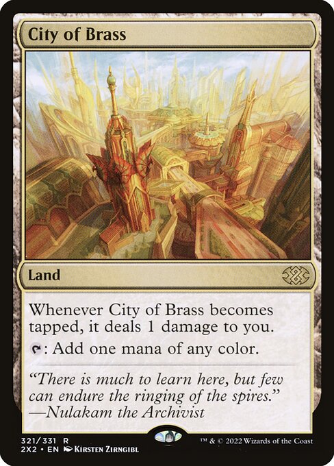 City of Brass - Double Masters 2022 - R - 321