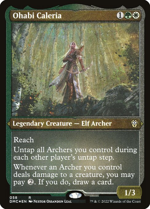 Ohabi Caleria (Foil Etched) - Commander: Dominaria United - R - 58