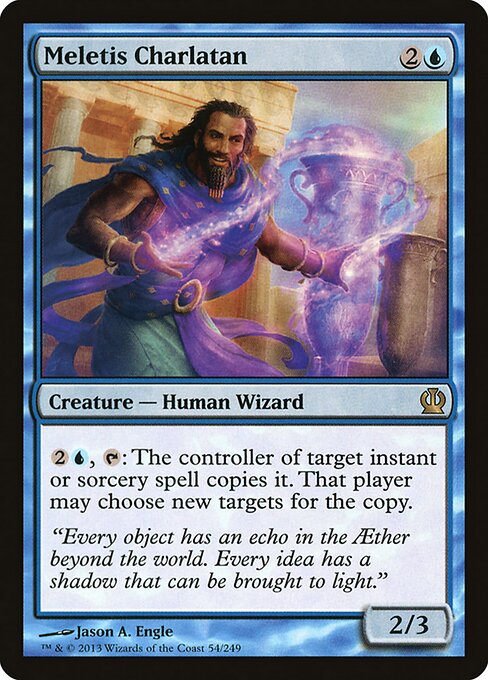 Meletis Charlatan - Theros - R - 54