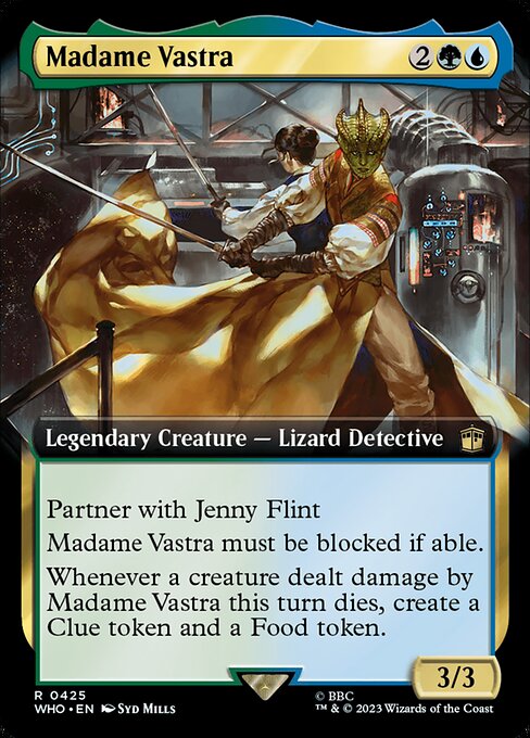 Madame Vastra (Extended Art) - Universes Beyond: Doctor Who - R - 425