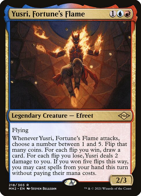 Yusri, Fortune's Flame - Modern Horizons 2 - R - 218