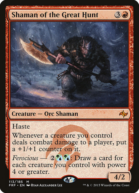 Shaman of the Great Hunt - Fate Reforged - M - 113