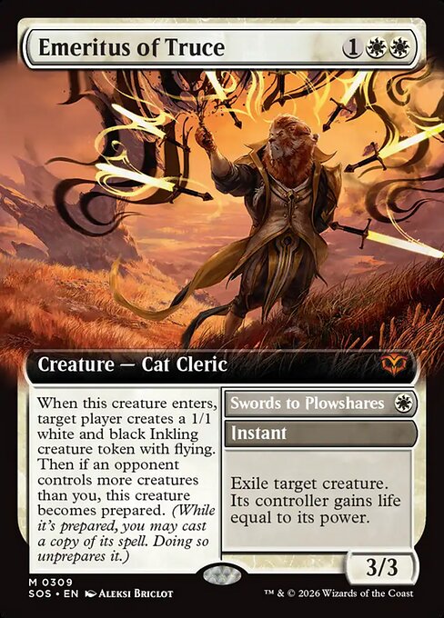 Emeritus of Truce (Extended Art) - Secrets of Strixhaven - M - 309