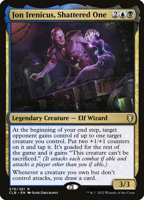 Jon Irenicus, Shattered One - Commander Legends: Battle for Baldur's Gate - R - 278