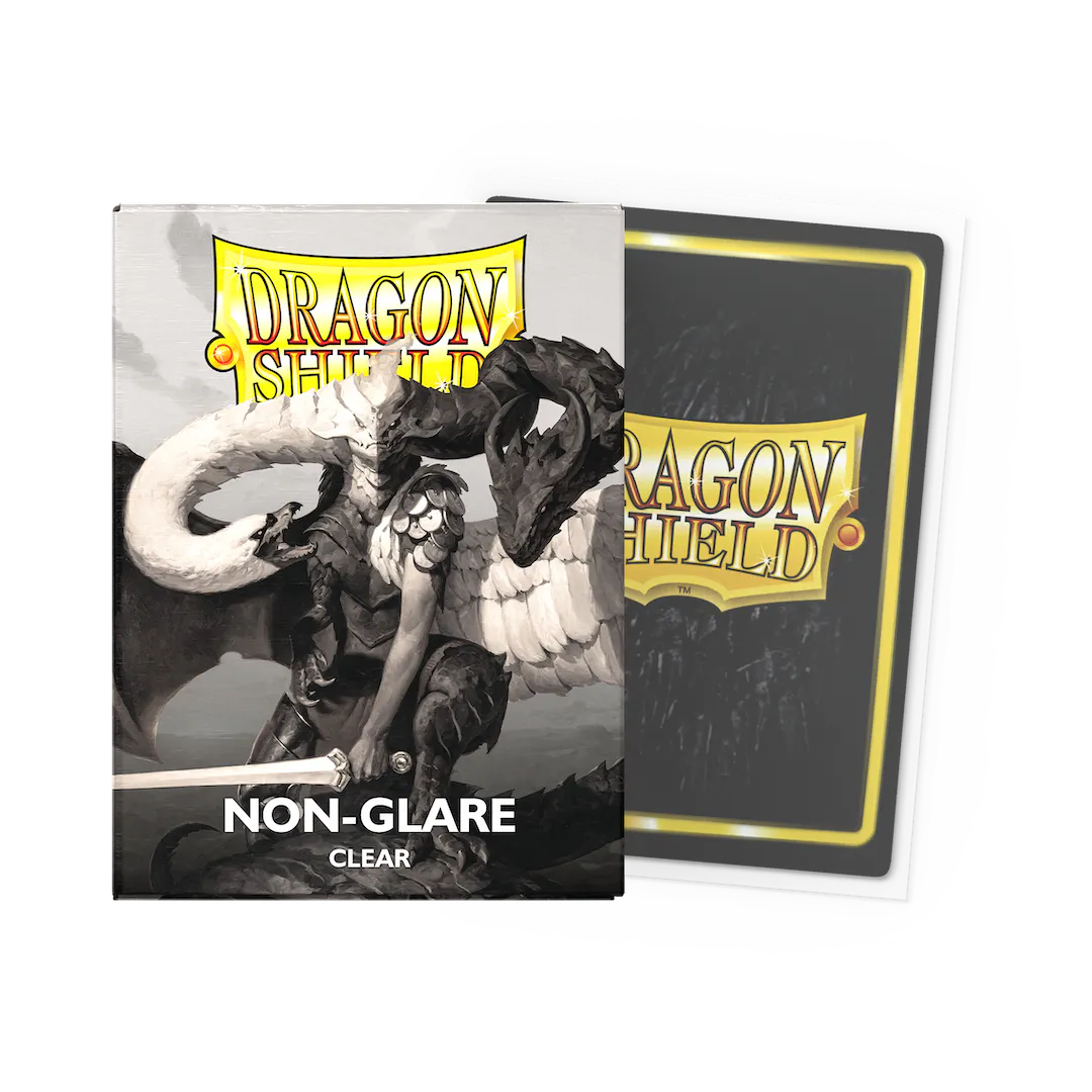 Dragon Shield Clear - Non-Glare - Matte Sleeves - Standard Size