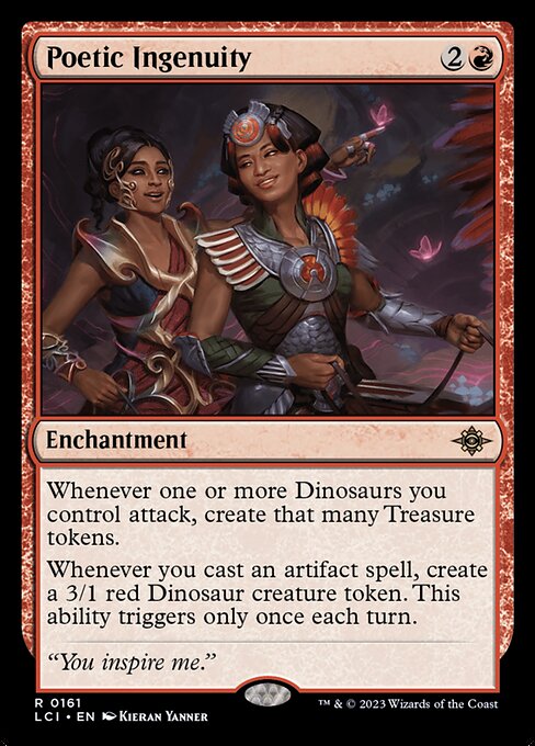 Poetic Ingenuity - The Lost Caverns of Ixalan - R - 161