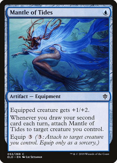 Mantle of Tides - Throne of Eldraine - C - 52