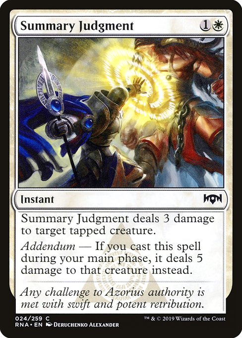 Summary Judgment - Ravnica Allegiance - C - 24