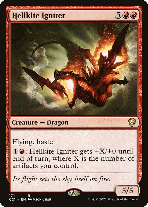 Hellkite Igniter - Commander 2021 - R - 171