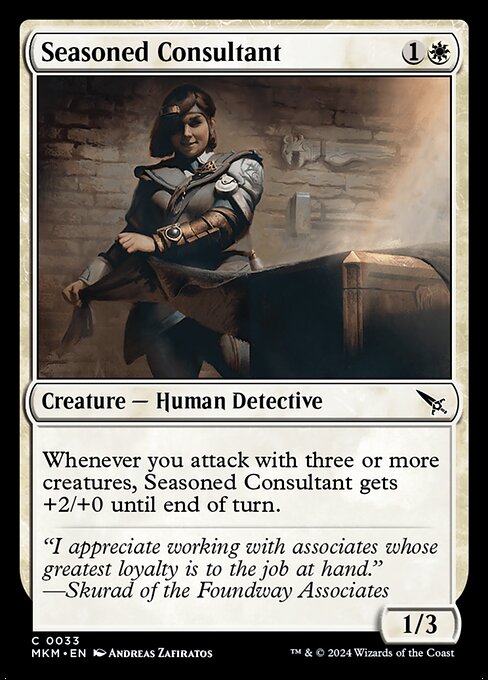 Seasoned Consultant - Murders at Karlov Manor - C - 33