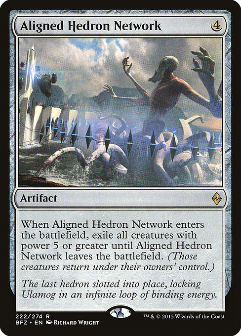 Aligned Hedron Network - Battle for Zendikar - R - 222