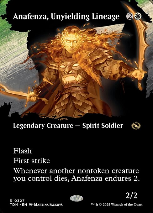 Anafenza, Unyielding Lineage (Borderless) - Tarkir: Dragonstorm - R - 327