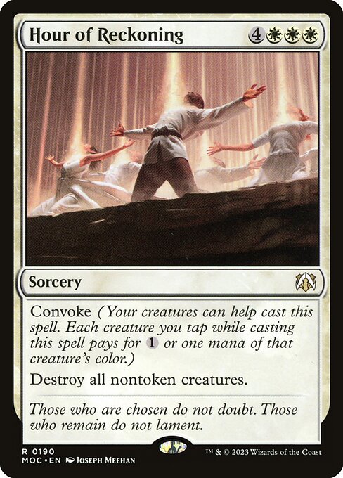 Hour of Reckoning - Commander: March of the Machine - R - 190