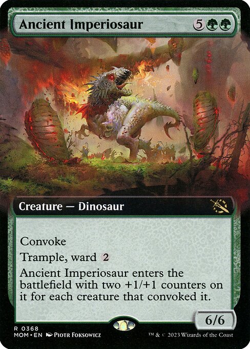 Ancient Imperiosaur (Extended Art) - March of the Machine - R - 368