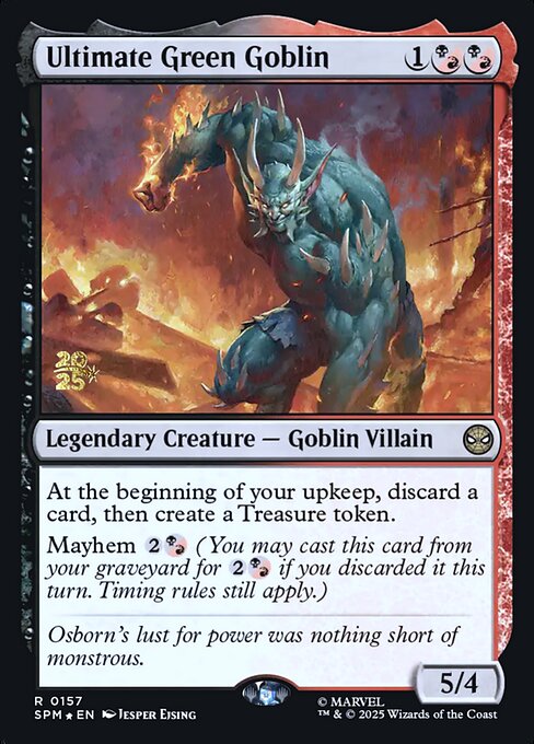 Ultimate Green Goblin - Play Promos - P - 5