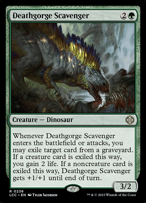 Deathgorge Scavenger - Commander: The Lost Caverns of Ixalan - R - 236